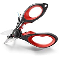 Facom 841A.3 Tijera bi-material- gran esfuerzo- Con hoja de acero reforzado- Rojo y negro